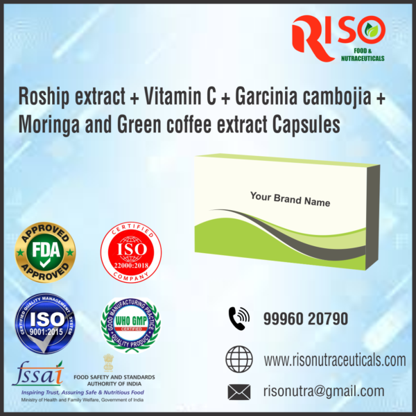 rosehip-extract+vitamin-c-garcinia-cambojia-ashwagandha-spirulina-green-coffee-extract-and-moringa-capsules